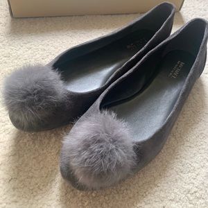 Brand New/ Michael Kors Ballet Shoes, Flat Shoes, Gray, size 6 (36)